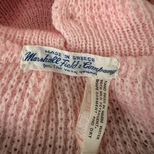 Vintage newborn sweater outfit